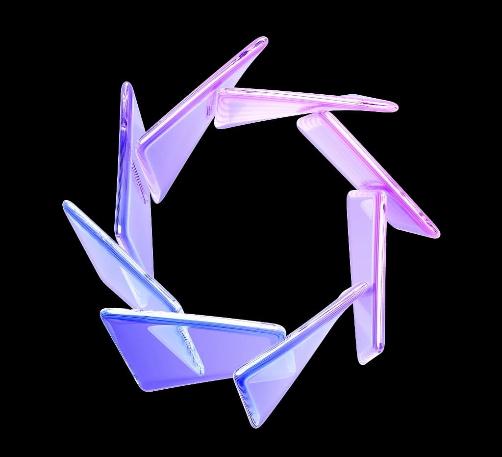 Decorative background shape