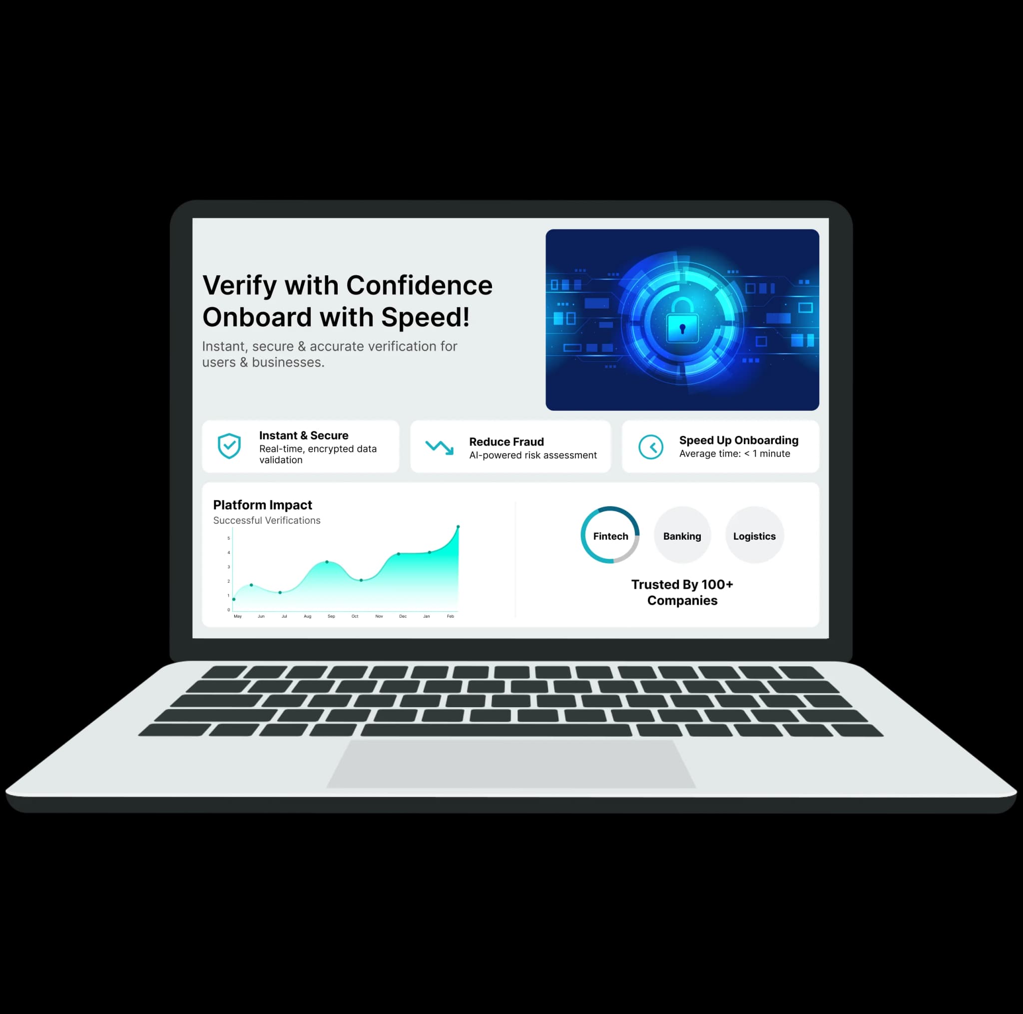 Verification API dashboard illustration