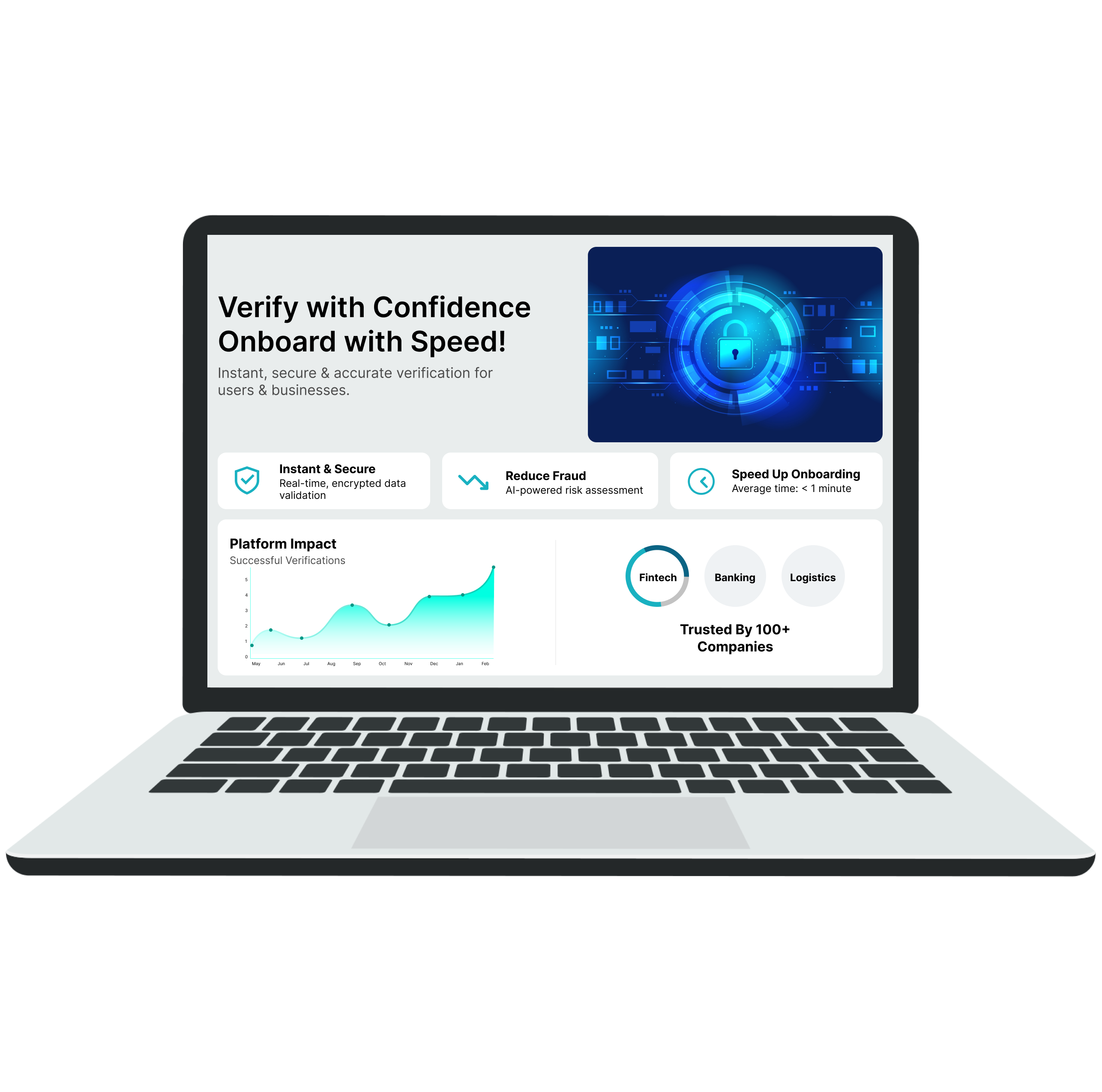 Verification API dashboard illustration